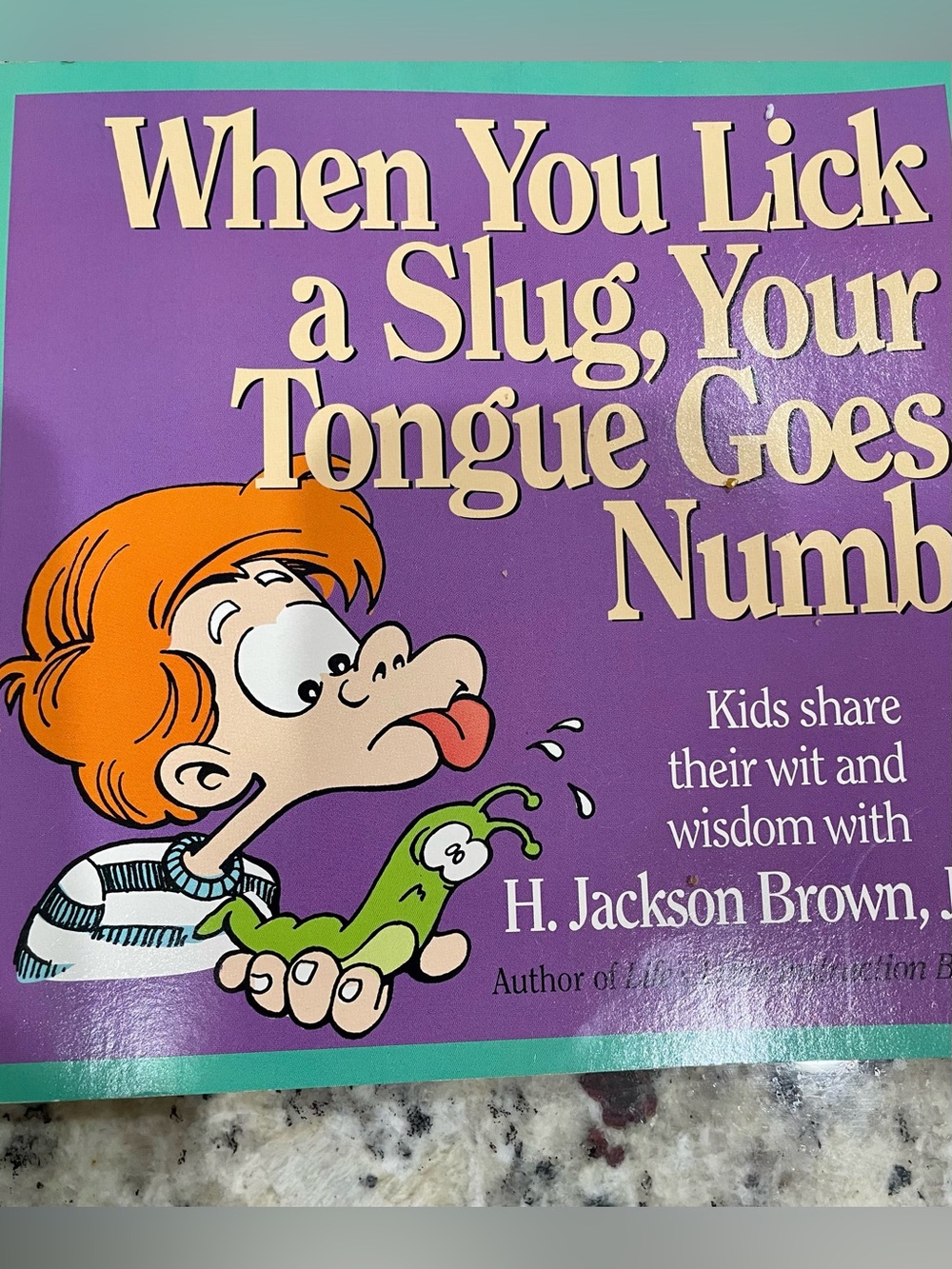 Calling my Teachers A Must Have for your book collection “When you lick A Slug..